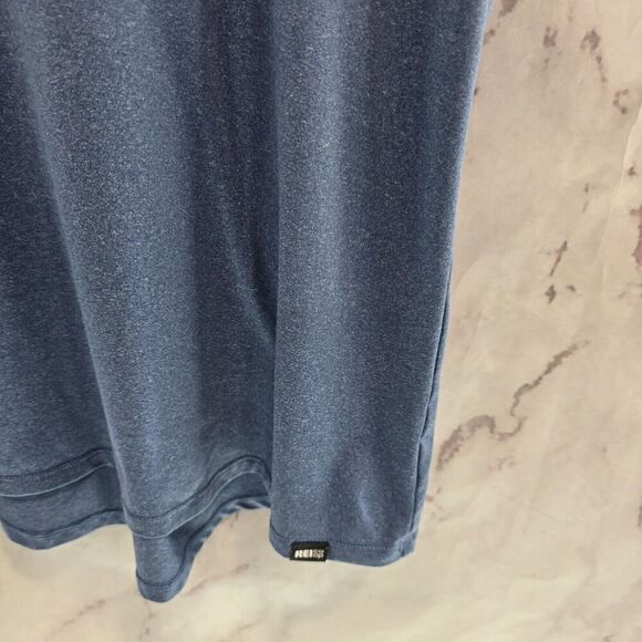 REI Co Op Shirt Womens Medium Blue Tech Short Sleeve Active Hiking Light - Picture 4 of 8